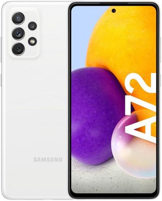 Samsung Galaxy A72, 128 GB, Awesome White (weiß), NEU, OVP, versiegelt