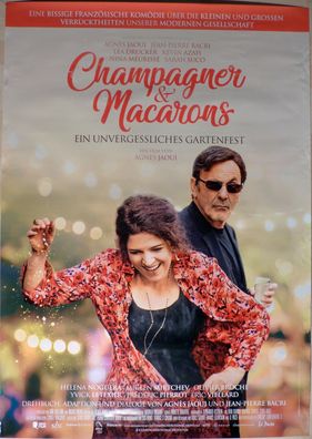 Champagner & Macarons - Original Kinoplakat A0 - Agnès Jaoui - Filmposter
