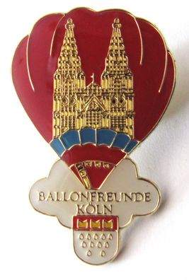 Ballonfreunde Köln - Ballon Pin 35 x 22 mm