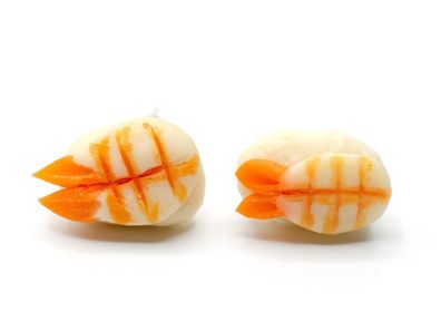 Sushi Ohrstecker Stecker Miniblings Ohrringe Essen Japan Maki Fisch Shrimp 14