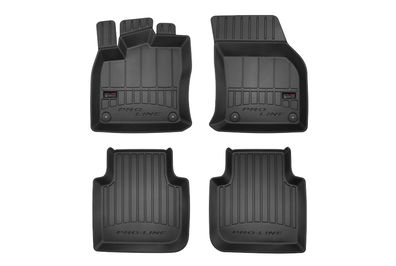 4tl. Fußmatte 3D TPE passend für SEAT Tarraco Bj. ab 2018 SKODA Kodiaq Bj. ab 16