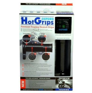 OXFORD Touring HOT GRIPS OF691 Heizgriffe Touring-motorrad Batteriesparmod. 22mm