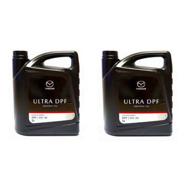 2 x 5L (10 Liter) Motoröl für MAZDA Original OIL Ultra DPF 5W-30 Dexelia