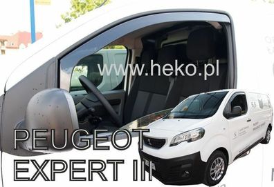 HEKO 12264 Windabweiser für TOYOTA ProAce Peugeot Expert Citroen Jumpy, Opel Viv.