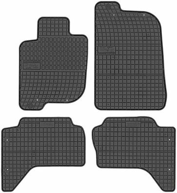 Gummimatten Fußmatten Gummi 4-teilig für Mitsubishi L200 (Bj. 2007-2016)