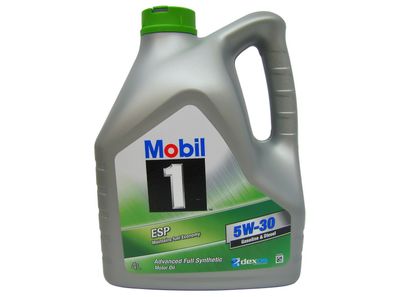 4L (4 Liter) MOBIL 1 ESP dexos2 5W-30 Motoröl Benzin und Diesel