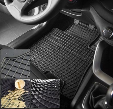 Gummimatten Fußmatten Gummi 4-teilig für VW Tiguan II AD1 Bj. ab 2016