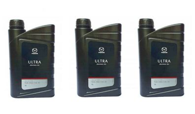3 x 1L (3 Liter) Motoröl für MAZDA Original OIL Ultra 5W-30 Dexelia