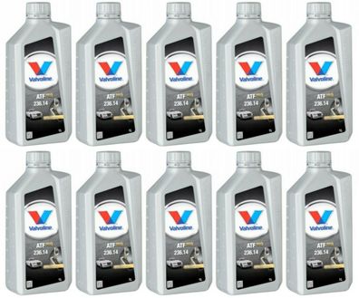 10L Valvoline ATF PRO 236.14 Flüssigkeit für Automatikgetriebe nur für Mercedes