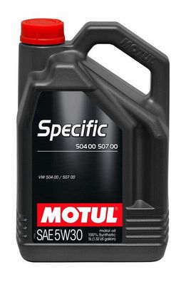 5L Synthetisches Motoröl MOTUL Specific für VW 504.0-507.00 5W30 ACEA C3