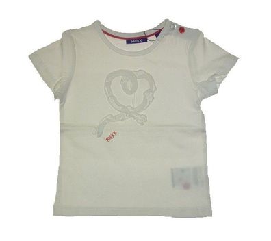 MEXX Mädchen T-Shirt mit Herzapplikation weiß Gr. 74 - 92