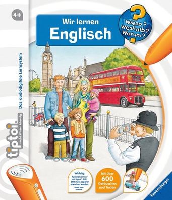Ravensburger tiptoi® Wieso?Weshalb?Warum? Wir lernen Englisch (Band 5)