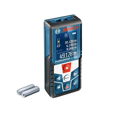 Bosch Laser Entfernungsmesser GLM 500 Professional 2-in-1- und 360º-Messgerät