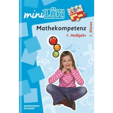 miniLÜK Heft Mathekompetenz 1. Klasse 1. Halbjahr