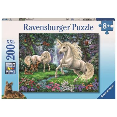 Ravensburger 200 Teile XXL Puzzle Geheimnisvolle Einhörner
