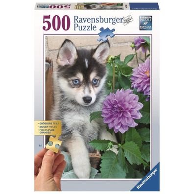 Ravensburger 500 Teile Puzzle Putziger Husky