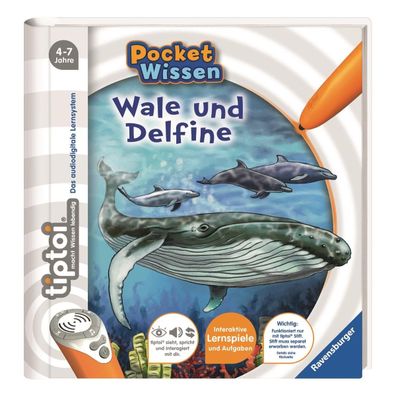 tiptoi® Buch Pocket Wissen Wale und Delfine