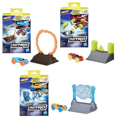 Hasbro Nerf Nitro Soft Racer Stunt Set (Motivauswahl)