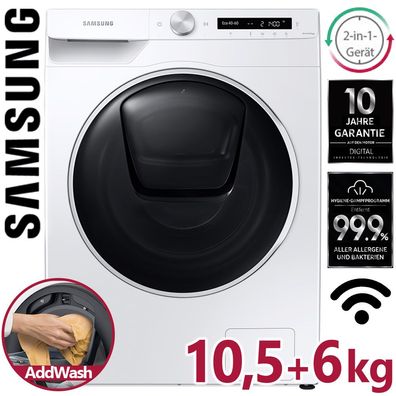 Samsung Waschtrockner 10,5 / 6 kg Trockner Waschmaschine Wäschetrockner AddWash