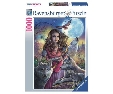 Ravensburger 1000 Teile Puzzle Patronin der Wölfe