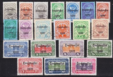 Österreich Austria [1921] MiNr 0340-59 ( O/ used )