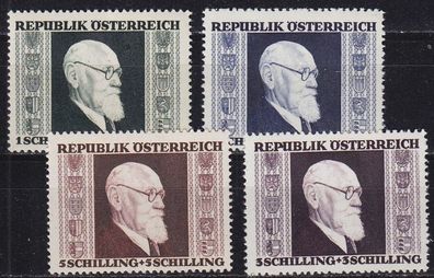 Österreich Austria [1946] MiNr 0772-75 A ( * * / mnh ) Landschaft