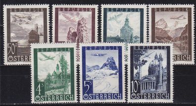 Österreich Austria [1947] MiNr 0822-28 ( * * / mnh ) Landschaft