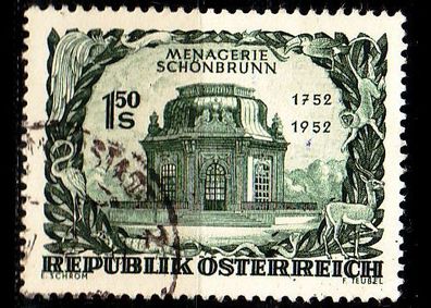 Österreich Austria [1952] MiNr 0973 ( O/ used ) Architektur