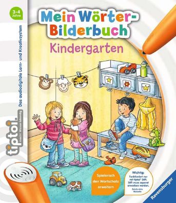 Ravensburger tiptoi Kinderbuch Mein Wörter-Bilderbuch Kindergarten