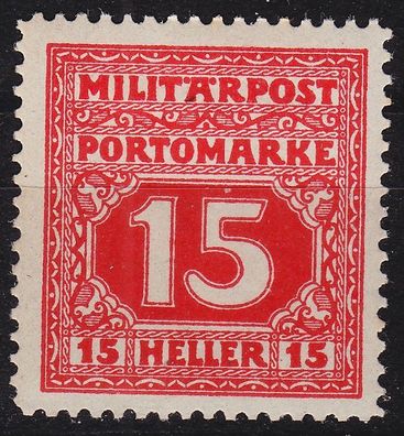 Österreich Austria [BosHerz Porto] MiNr 0019 ( * / mh )