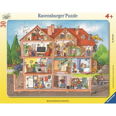 Ravensburger Rahmenpuzzle 30 Teile Blick ins Haus
