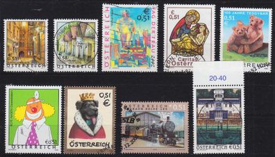 Österreich Austria [2002] Jahr ex ( O/ used ) [01]