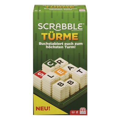 Mattel Spiel Scrabble Türme