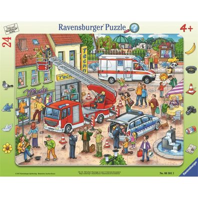 Ravensburger Rahmenpuzzle 24 Teile 110, 112- Eilt herbei!