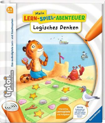 Ravensburger tiptoi® Kinderbuch Mein Lern-Spiel-Abenteuer Logisches Denken