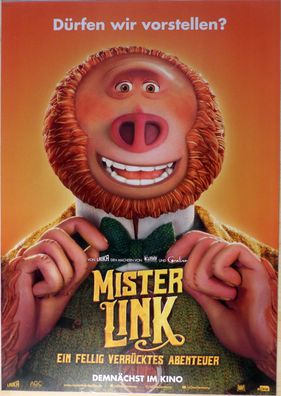 Mister Link - Original Kinoplakat A1 - Teasermotiv - Filmposter