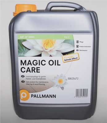 Pallmann MAGIC OIL CARE Refresher 5 l , Uzin, Parkett -Holzfußbodenpflegemittel