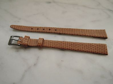 XL Leder Uhrenarmband Eidechse Ersatzband braun 11mm b141