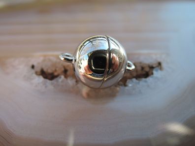 Magnetschliesse Weissgold Magnetverschluss Langer Kette Armband Collier Schmuck b10
