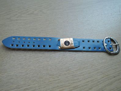 Uhrenarmband Unterlegband blau 14mm b31