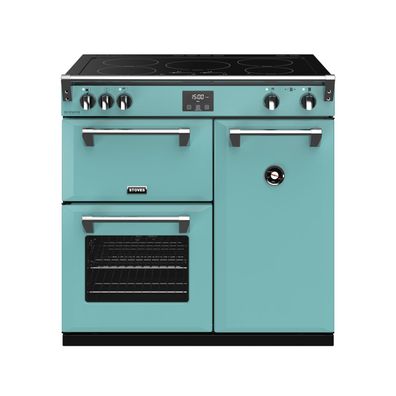 RANGE COOKER STOVES Richmond Deluxe S900 Ei Induktion Country Blue/ Chrom