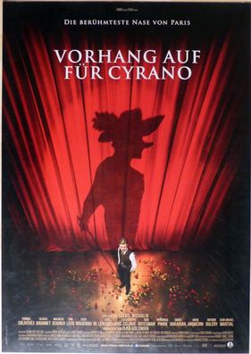 Vorhang auf für Cyrano - Original Kinoplakat A1 - Thomas Solivérès - Filmposter