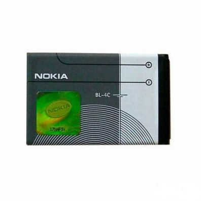 Original Nokia Akku BL-4C für 5100 6100 6125 6131 6170 6260 6300 i 7200 7270 X2
