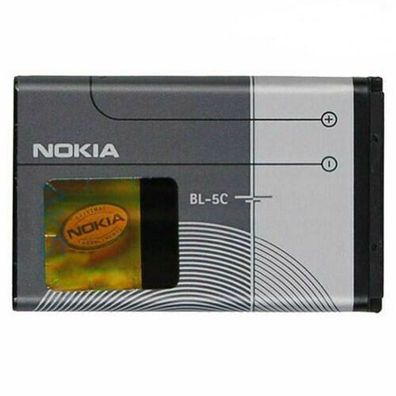 Original Nokia Akku BL-5C für 3110 6030 6230 6230i 6680 C2 E50 N70 N91 6600 Accu