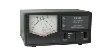 MAAS RX-600 SWR & PWR Meter Leistungsmessgerät Stehwellenmessgerät mit Kreuzzeiger
