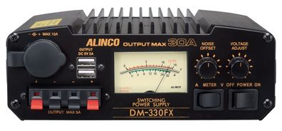 ALINCO DM-330-FXE Schaltnetzteil 30 Ampere / mit USB-Anschlüssen