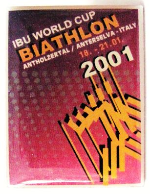 Biathlon World Cup - Antholzertal 2001 - Pin 25 x 19 mm