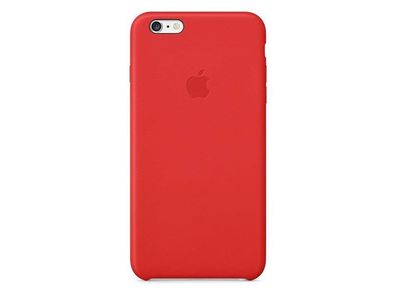 Apple Leder Case für iPhone 6 und 6 S Schutzhülle Schale Tasche Handyhülle rot