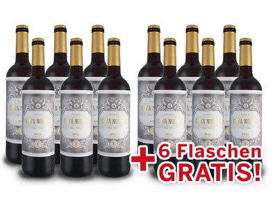 Vorteilspaket 12 für 6 Bodegas Nubori Rioja Cata Nobilis trocken