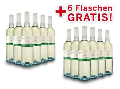 Vorteilspaket 12 für 6 Vinho Verde Surpresa mit 6 Fl. gratis halbtrocken